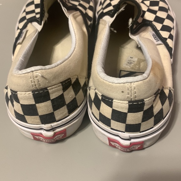 Checkerboard Vans - Picture 3 of 7